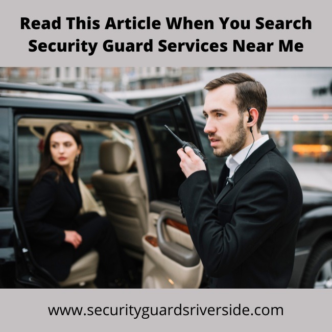 Security Guard Services Near Me