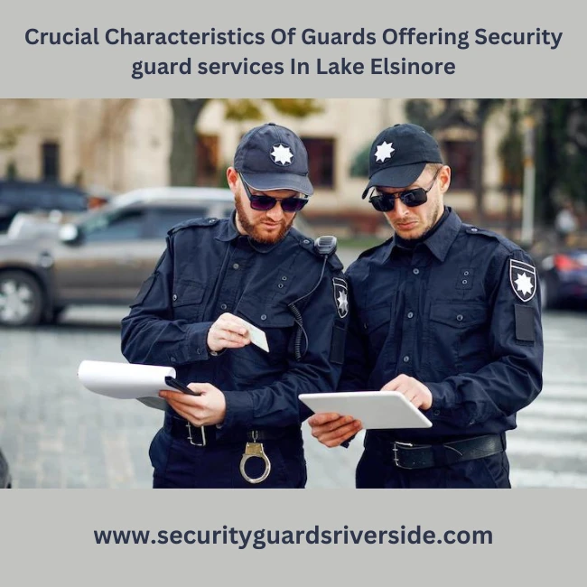 Security guard services Lake Elsinore